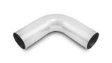 Vibrant 3.5in O.D. Universal Aluminum Tubing (90 degree bend) - Polished