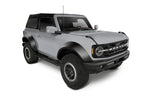 Bushwacker 21-22 Ford Bronco (2 Door) Extend-A-Fender Style Fender Flares - 4pc Smooth