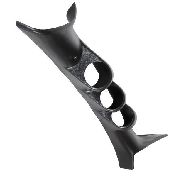 AutoMeter Triple 52mm A-Pillar Gauge Pod for 20042008 Ford F-150 - Black Textured