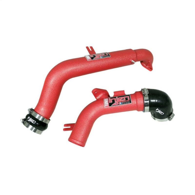 Injen 11-14 Nissan Juke 1.6L Nismo Turbo Upper Intercooler Piping Kit - Wrinkle Red