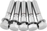 Performance Machine 00-Up HD Bolt Set Pulley - Chrome