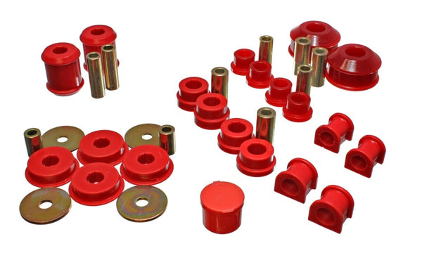 Energy Suspension Hyper-Flex Red Master Bushing Set for 03-05 Mitsubishi Lancer EVO 8