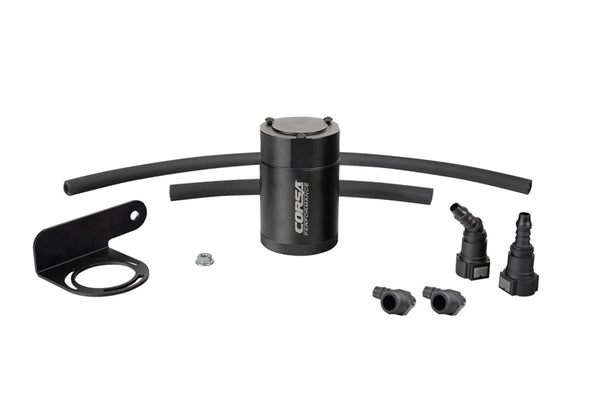 CORSA Performance Aluminum Oil Catch Can for 2019-2025 Silverado/Sierra & 2021-2025 Tahoe/Suburban/Yukon/Denali