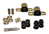 Energy Suspension 84-01 Jeep Cherokee Black Frt 25mm Sway Bar Bushing Set w/End Link Bushings