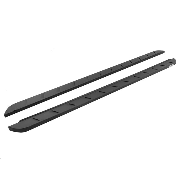 Go Rhino RB10 Slim Line Running Boards - 87in, Textured Black