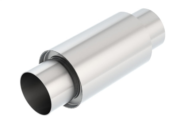 Borla XR-1 Sportsman Shorty Racing Muffler - 3.5in In/Out, 5in Round, 8in Long