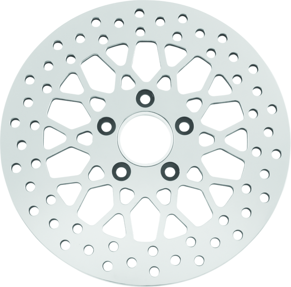 Bikers Choice 11.5 Inch Rear Mesh Brake Rotor 84-17 Big Twin & XL Except 08-17 FLH FLT