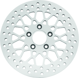 Bikers Choice 11.5 Inch Rear Mesh Brake Rotor 84-17 Big Twin & XL Except 08-17 FLH FLT