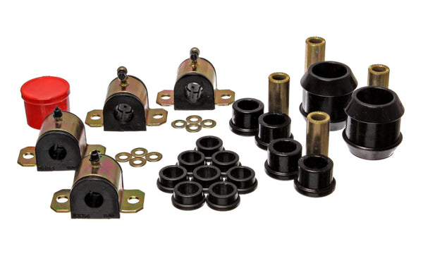 Energy Suspension 00-05 Toyota Celica Black Hyper-Flex Bushing Set