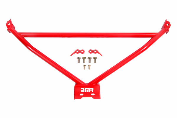 BMR Front Reinforcement Chassis Brace for 1978-1987 GM G-Bodies - Red