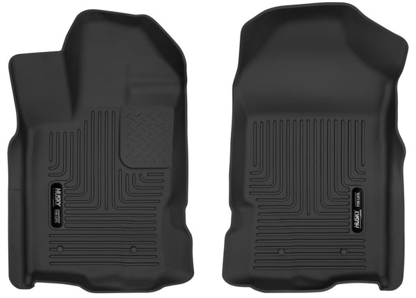 Husky Liners Black Front Floor Liners for 2019+ Ford Ranger