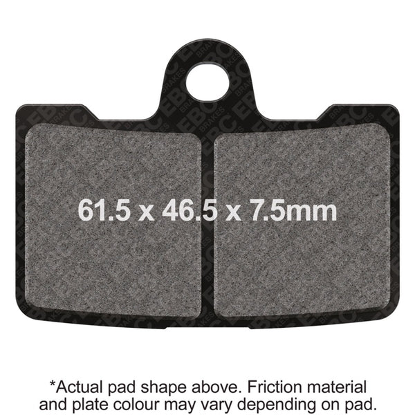 EBC 09-10 Buell XB12 SCG Lightning Front Left Sintered HH/R Brake Pads
