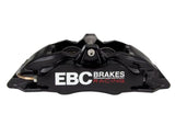 EBC Racing 2014+ Audi S1 (8X) Front Right Apollo-4 Black Caliper