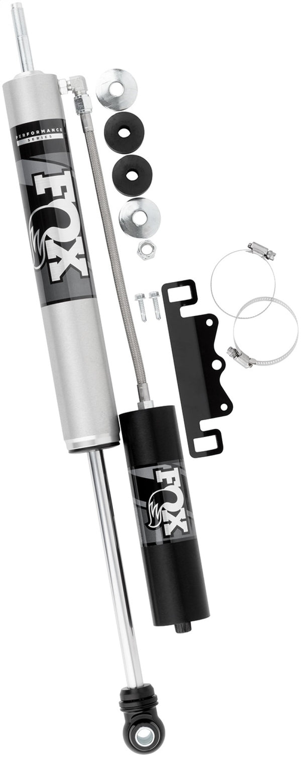 FOX 2005+ Ford Super Duty I 2.0 Performance Series 10.1in. Smooth Body Remote Reservoir Front Shock - 4-5in Lift