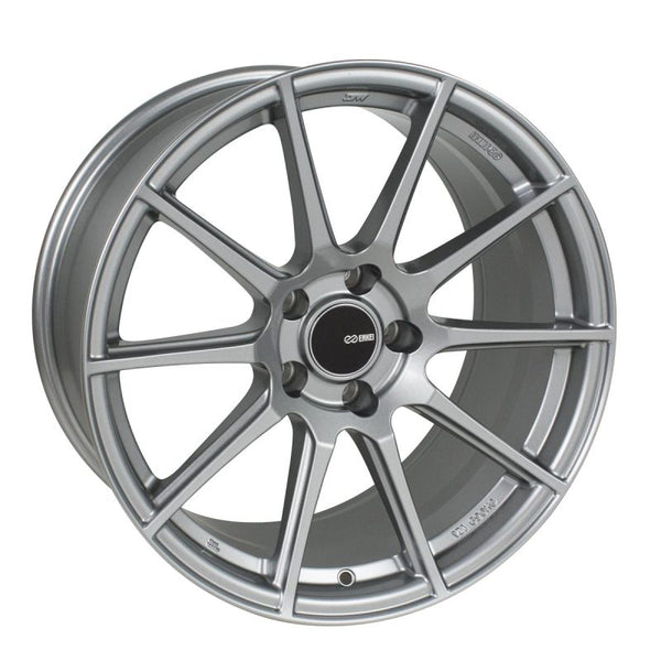 Enkei TS10 18x8 Grey Wheel - 5x112, 45mm Offset, 72.6mm Bore