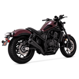 Vance & Hines HONDA 21-22 Rebel 1100 S/O Black Slip-On Exhaust