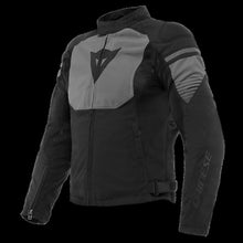 Load image into Gallery viewer, Dainese Air Fast Tex Jacket Black/Gray/Fluorescent-Red Size - 54