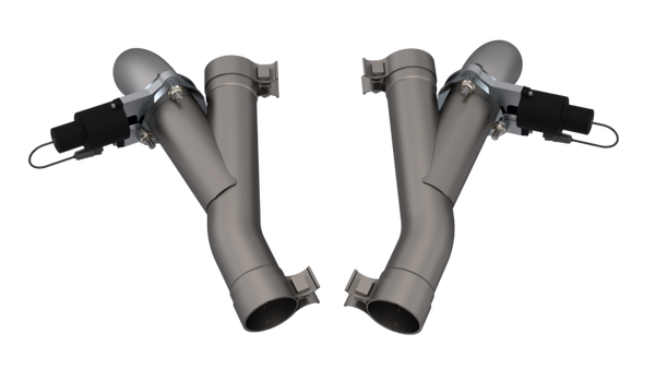 2012-2022 Jeep Grand Cherokee SRT Trackhawk Dodge Durango SRT QTP Aggressor Cutout Pipes