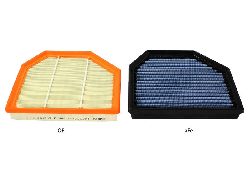 aFe MagnumFLOW OEM Replacement Air Filter PRO 5R 2015 BMW M3/M4 (F80/F82) 3.0L S55 (tt) Qty. 2