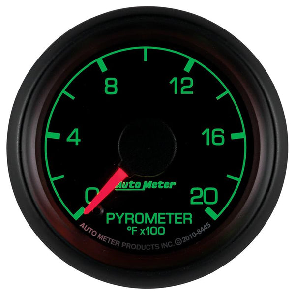 Autometer Factory Match Ford 52.4mm Full Sweep Electronic 0-2000 Deg F EGT/Pyrometer Gauge
