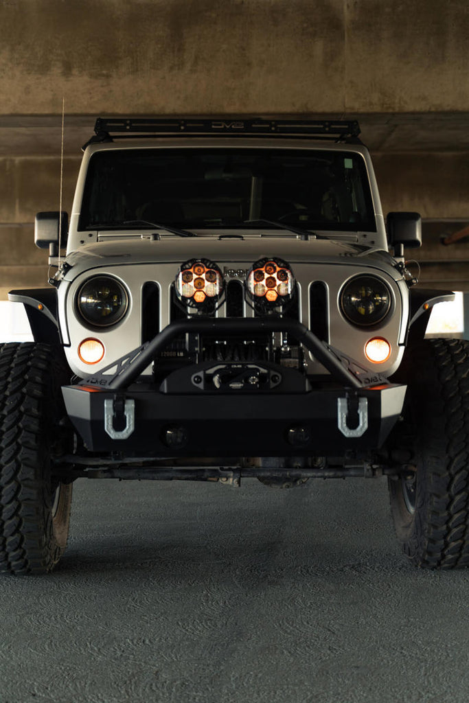 DV8 Offroad 07-18 Jeep Wrangler JK Slim Fender Flares