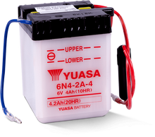 Load image into Gallery viewer, Yuasa 6N4-2A-4 Conventional 6-Volt Battery