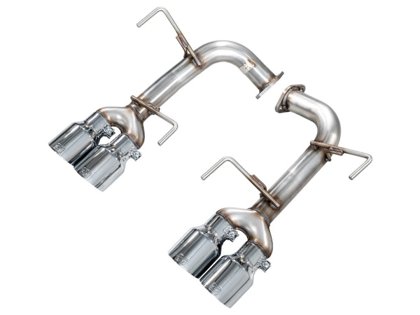 AWE Tuning 22-25 Subaru VB WRX Track Edition Axle-Back Exhaust - Chrome Silver Tips