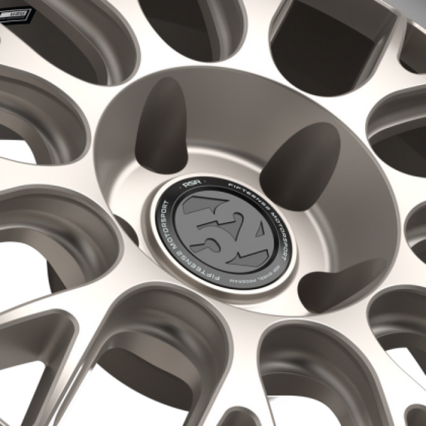 fifteen52 Holeshot RSR 19x8.5 5x112 42mm ET 57.1mm Center Bore White Gold Wheel