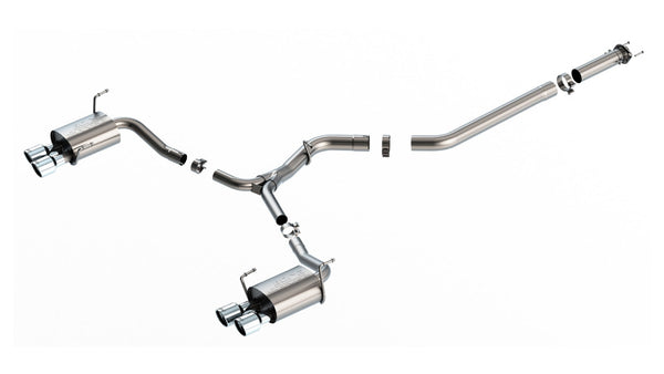 Borla S-Type Catback Exhaust for 2022 Subaru WRX 2.4L Turbo AWD