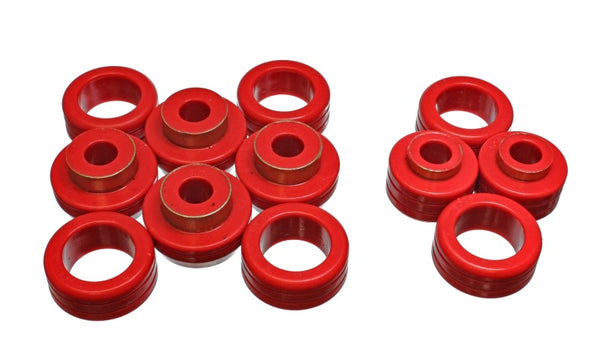 Energy Suspension Body Mount Set for 87-96 Dodge Dakota 2WD - Red