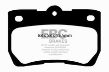 Load image into Gallery viewer, EBC 06-07 Lexus GS300 3.0 Redstuff Rear Brake Pads