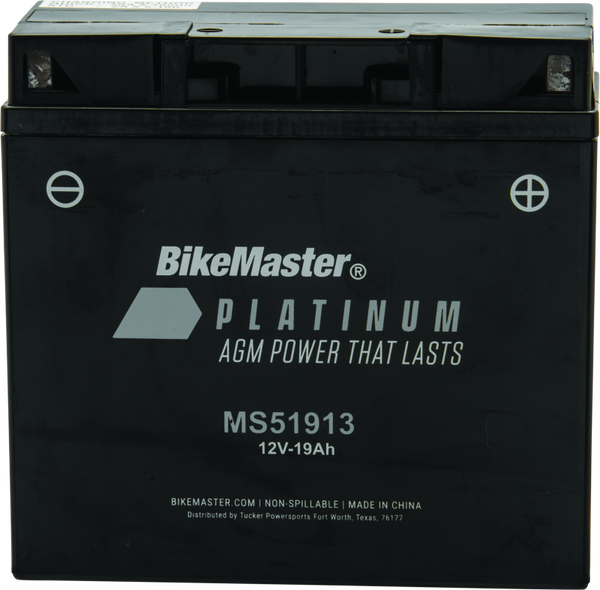BikeMaster Platinum AGM Battery MS51913 for BMW K1100LT / K1100RS (19931995)