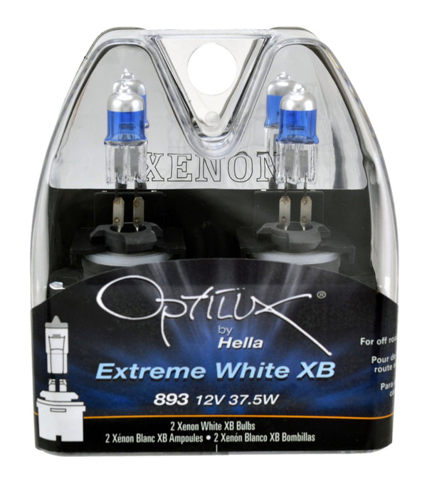 Hella 893 12V 375W Xenon White Bulbs (Set of 2)