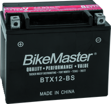 Load image into Gallery viewer, BikeMaster BTX12-BS Battery