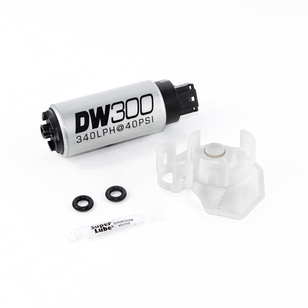 DeatschWerks 340lph DW300C Fuel Pump with Install Kit for Mitsubishi EVO X (2008-2015)