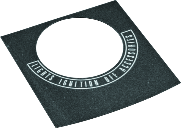 Bikers Choice Dash Switch Decal Set (5 Pack) for Harley-Davidson FL/FX/FXWG/Softail 19681999 (Replaces H-D 71300-79)