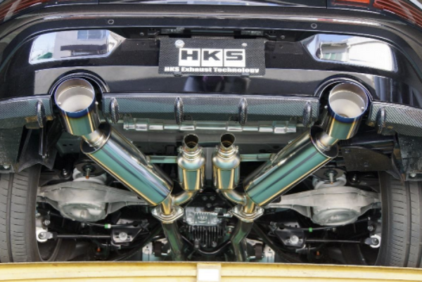 HKS Full Dual Muffler for RZ34 VR30DDTT