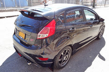 Load image into Gallery viewer, Rally Armor 13-19 Ford Fiesta ST Black UR Mud Flap w/Red Logo