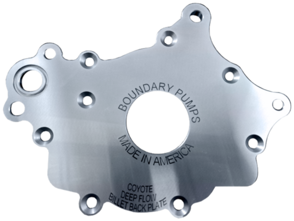 Boundary Billet Pump Plate for 2011+ Ford Coyote V8