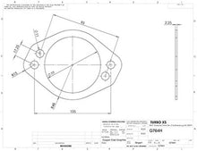 Load image into Gallery viewer, Turbo XS 4 Hole 3in Gasket 105mm Center-to-Center (Fits WS-MP-V2 / WS02-RMA / WS02-RMA-TI)