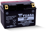 Yuasa YT12A-BS Maintenance Free AGM 12-Volt Battery w/Bottle