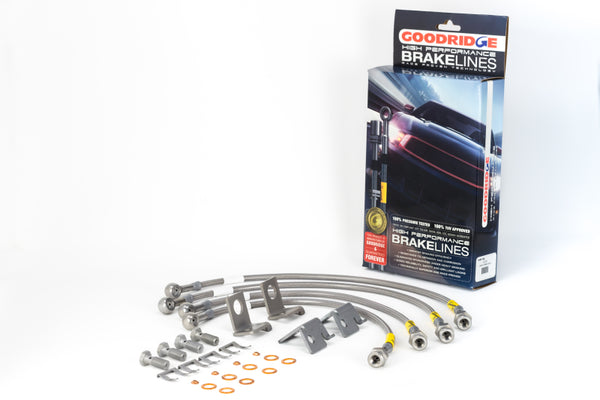 Goodridge Stainless Steel Brake Line Kit for 06-13 Chevrolet Corvette Z06/ZR1/Grand Sport
