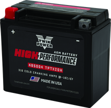 Load image into Gallery viewer, Twin Power YTX-20H High Performance Battery Replaces H-D 65991-82B Made in USA 310 CCA