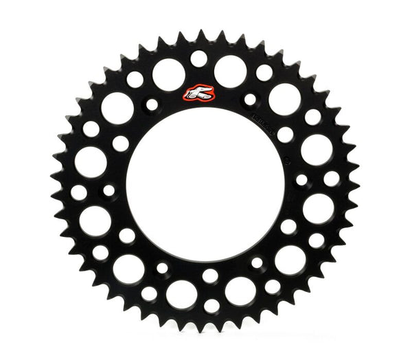 Renthal 2025 KTM/Husq/GasGas 85 Rear CW Grvd Sprkt - Black - 428-49P Teeth