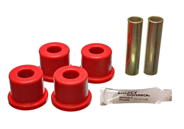 Energy Suspension Frame Shackle Set - Polyurethane - Red
