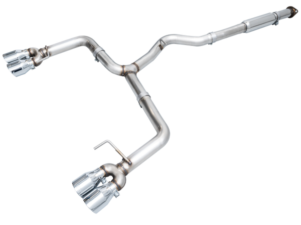 AWE Tuning Track Edition Catback Exhaust for 2022+ Subaru WRX (VB) - Chrome Silver Tips