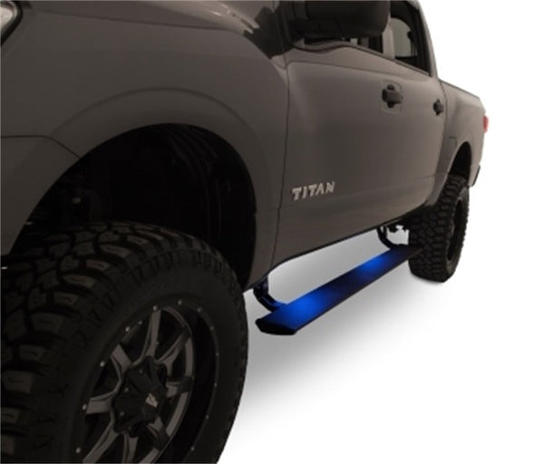 AMP Research PowerStep Electric Running Boards  2016-2018 Nissan Titan (All Cabs)  Black