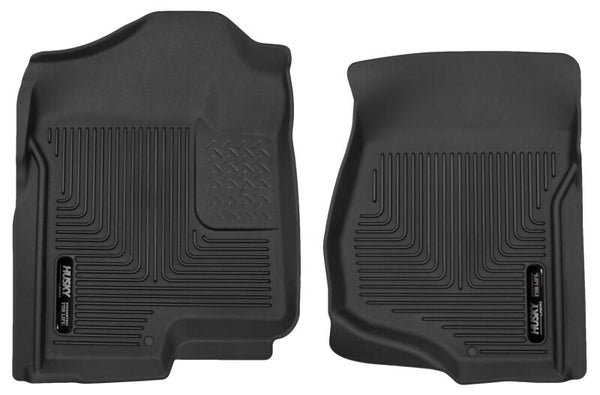 Husky Liners Weatherbeater Front Floor Liners for 2007-2014 Cadillac Escalade ESV/EXT - Black