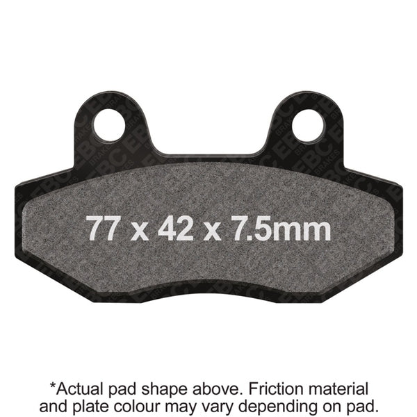 EBC 85-87 Honda CMX 250 C/CD Rebel Front Left/Right Sintered HH/R Brake Pads