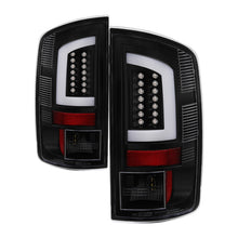 Load image into Gallery viewer, Spyder LED Tail Lights - 07-09 Dodge Ram 2500/3500 V3 Light Bar Black